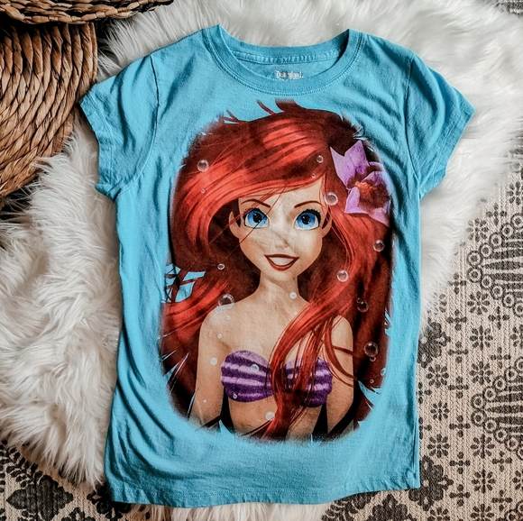 Disney Other - SOLD* Disney Little Mermaid Ariel T-shirt Child XL